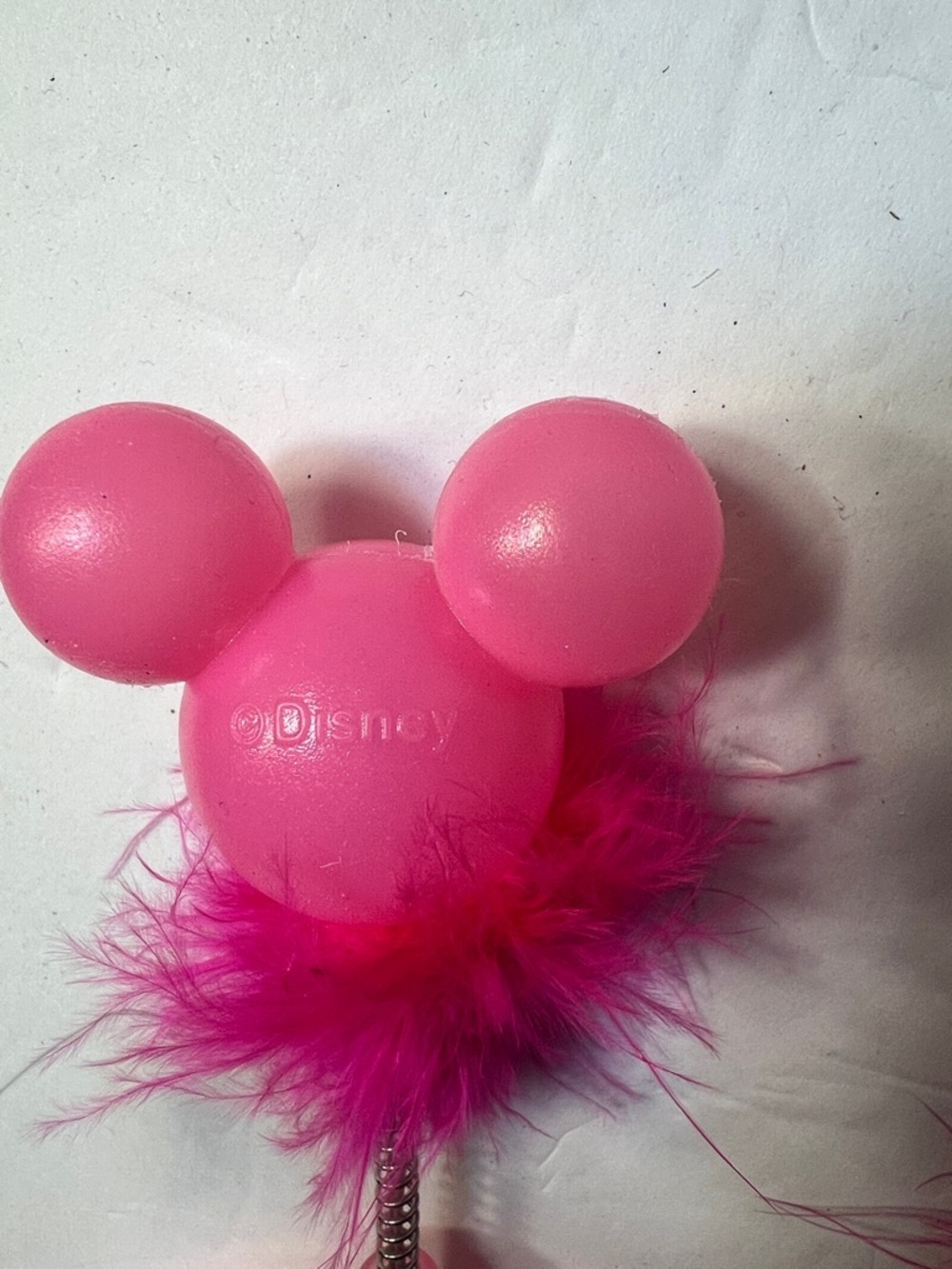 Pink Feather Pom Headband for Kids - Picture 2 of 12